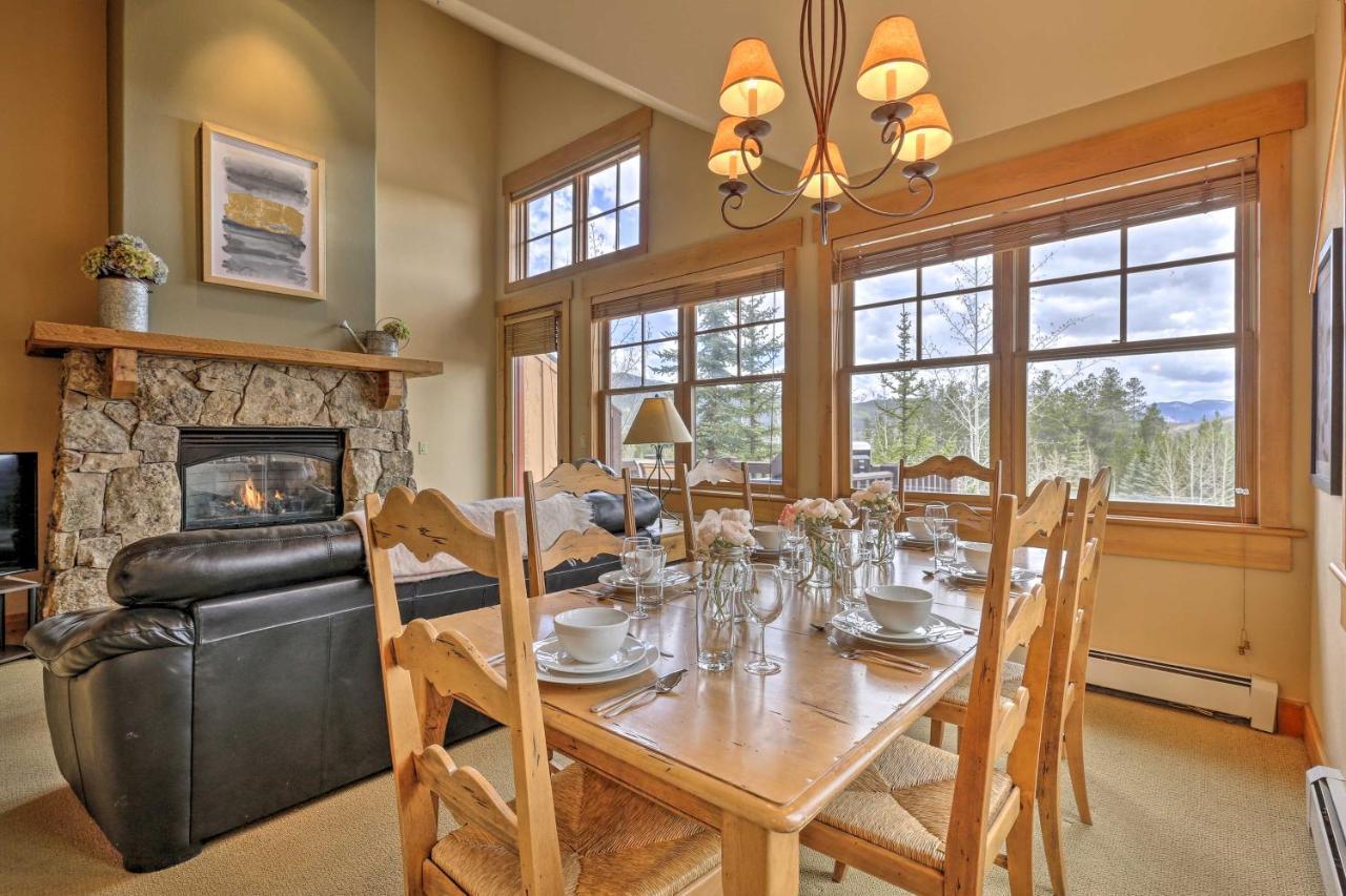 Keystone Condo On Golf Course With Mountain View Eksteriør bilde