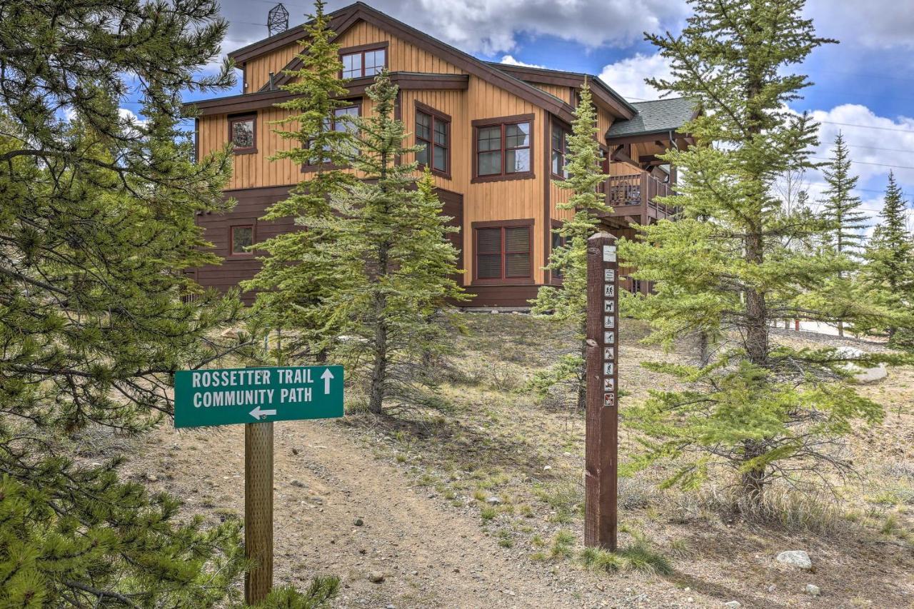 Keystone Condo On Golf Course With Mountain View Eksteriør bilde