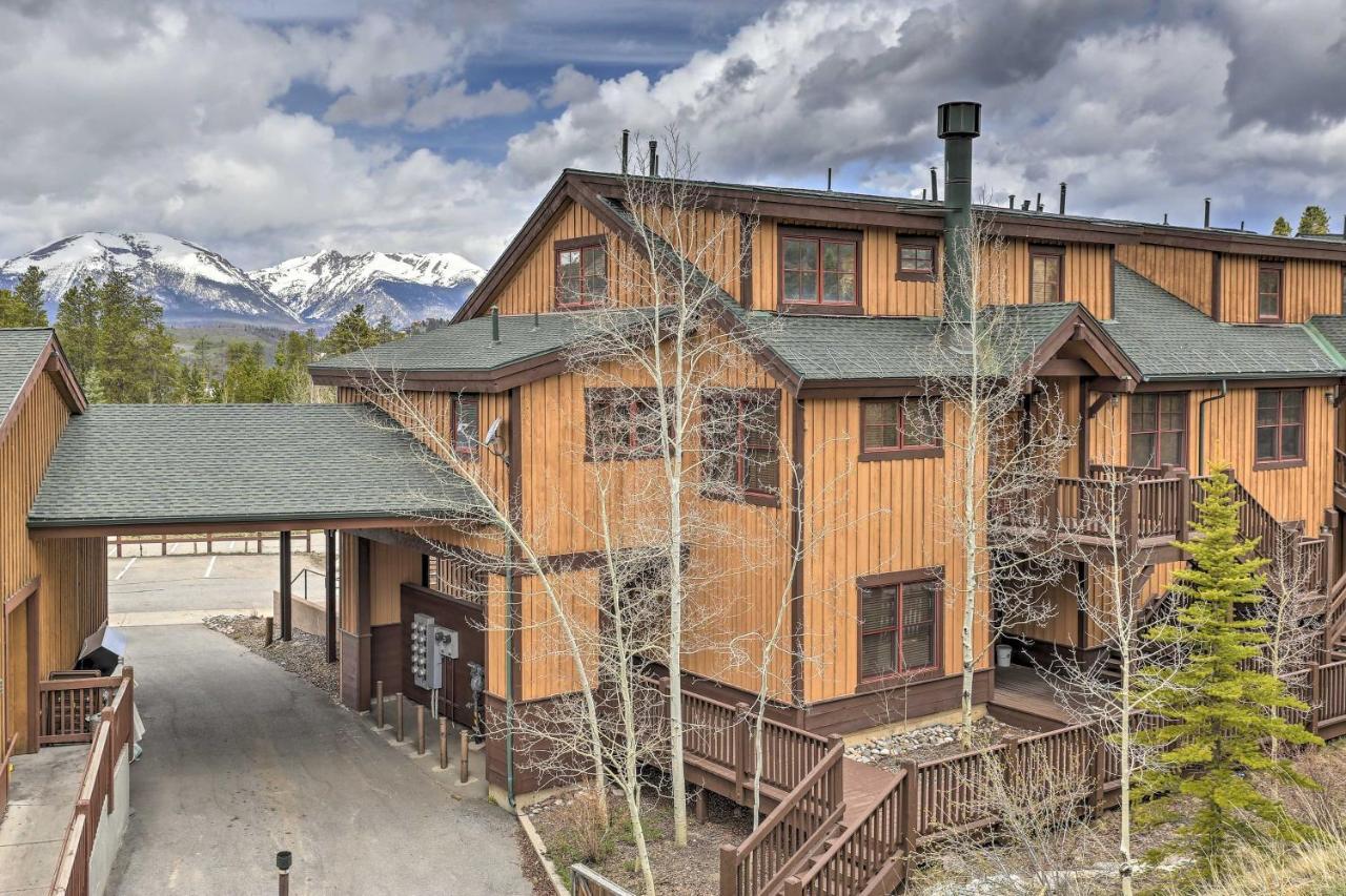 Keystone Condo On Golf Course With Mountain View Eksteriør bilde